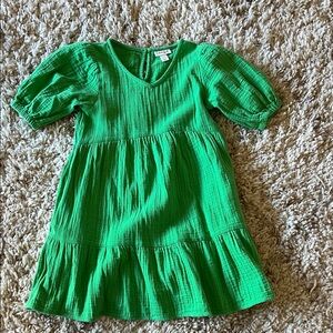 Cat & Jack Green Kids Dress, size 8